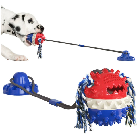 Juguete para Perros Resistentes a Mordeduras con Cuerda para Exteriores