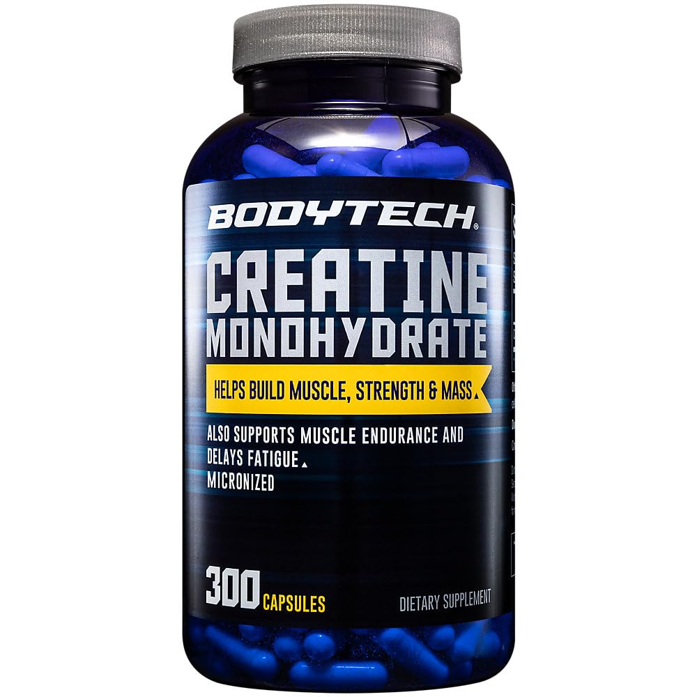 BodyTech Creatina Monohidrato (300 Cápsulas)