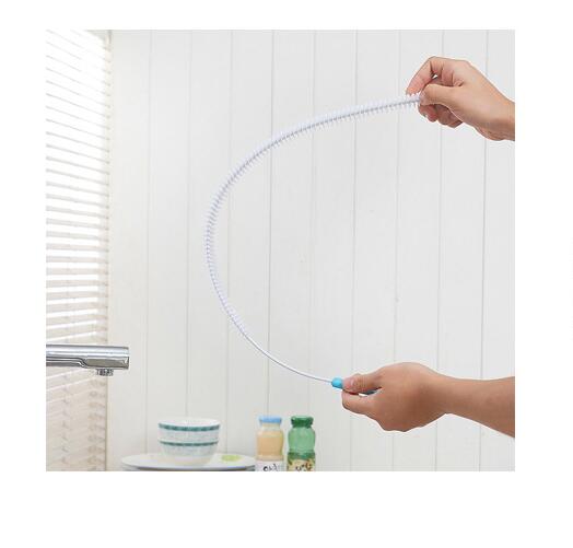 Herramienta Limpiadora de Desagües Flexible y Extendida para Baño y Cocina