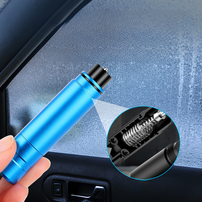 Martillo de Seguridad Rompecristales para Auto para Escape de Emergencia