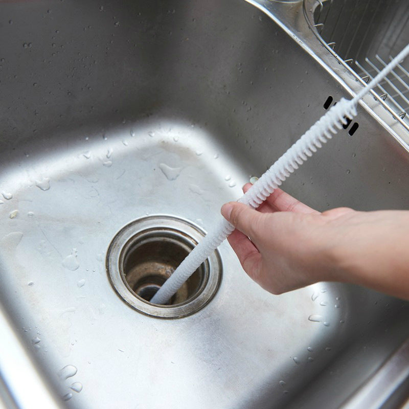 Herramienta Limpiadora de Desagües Flexible y Extendida para Baño y Cocina