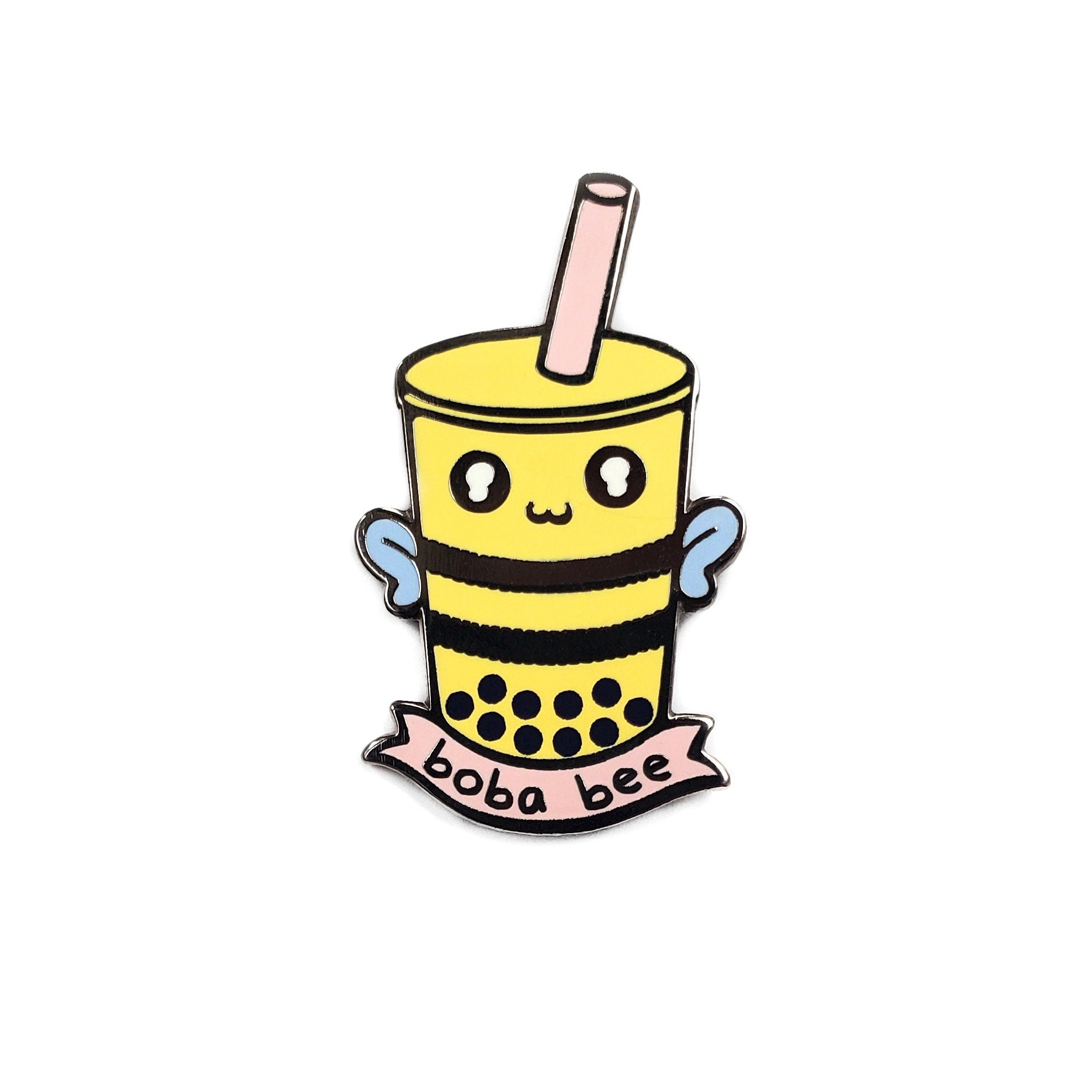 Guarda-agujas Magnético de Esmalte Boba Tea Bee