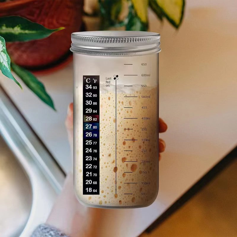 Frasco de Fermentación de 24oz con Tapa y Termómetro