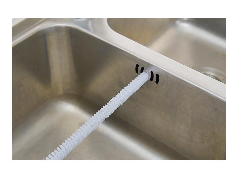 Herramienta Limpiadora de Desagües Flexible y Extendida para Baño y Cocina
